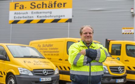 Gründer der Fa. Schäfer Abbruchunternehmen aus Hamburg